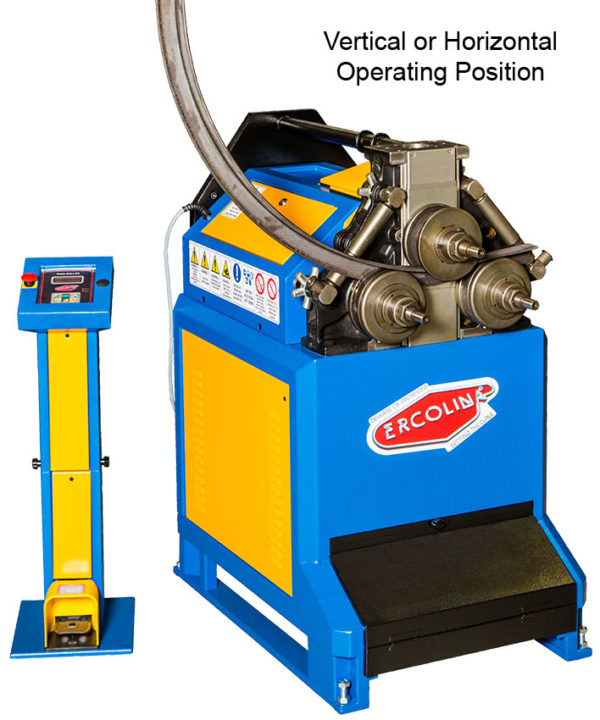 CE50H3 Angle Roll: 2-1/2″ Capacity Sch. 40 Pipe and angle iron