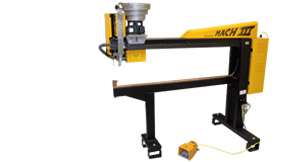 FG MACH III AUTOMATIC BULK FEED PINSPOTTER WITH FIVE FOOT THROAT