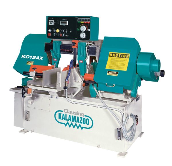 KC12AX - Clausing Kalamazoo Automatic Horizontal Bandsaw 12.75” x 12.6” Max Rectangular Capacity