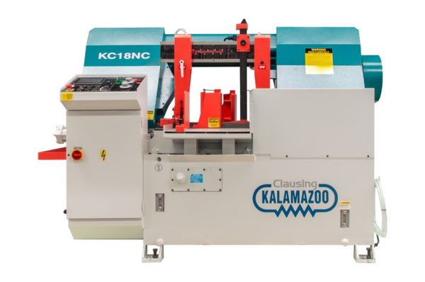 KC18NC - Clausing Kalamazoo Automatic Horizontal Bandsaw 18” x 18” Max Rectangular Capacity
