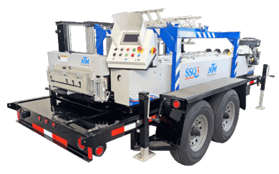 New Tech SSQ3 MultiPro Roof and Wall Panel machine