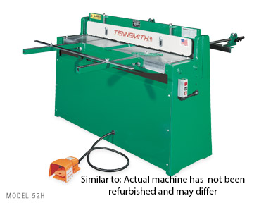 137020 Pre-Owned Tennsmith 52H Hydraulic Shear